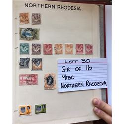 STAMPS, NORTHERN RHODESIA
