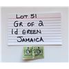 Image 1 : STAMPS, JAMAICA, 1d