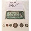 Image 1 : COINS, CANADA, 1967