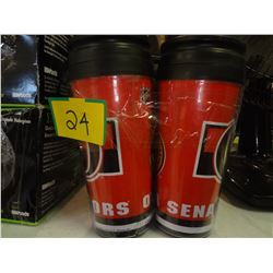 Pack of 3 Ottawa Senators Coffe Mugs