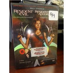 (NEW) Resident Evil + Resident Evil Apocalypse