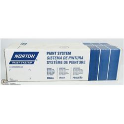 CASE OF NORTON DISPOSABLE PAINT CUPS.