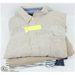 5 SIZE LARGE MENS SWEATERS/SHIRTS