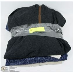 5 SIZE LARGE MENS T-SHIRTS/ SWEATERS