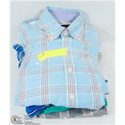 6 ASSORTED SIZE SMALL MENS SHIRTS