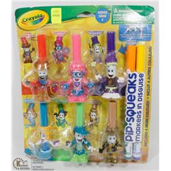 CRAYOLA PIP SQUEAKS MARKERS IN DISGUISE SET