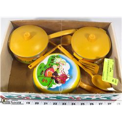 CHILDS BO-PEEP KITCHEN PLAY SET