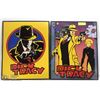 LOT OF 2 DICK TRACY 1990 MOVIE PICTURES.