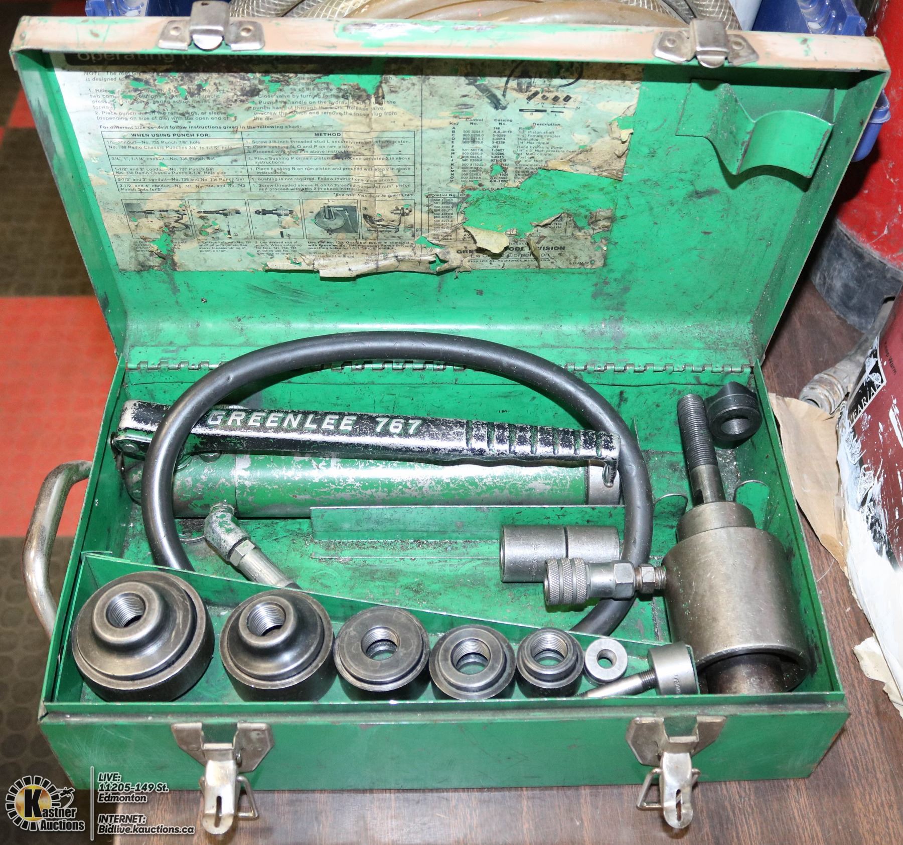 HYDRAULIC KNOCK OUT KIT