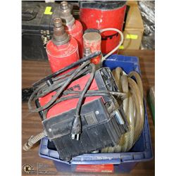 HILTI CORE BIT, HOSES, PUMP & RESERVOIR