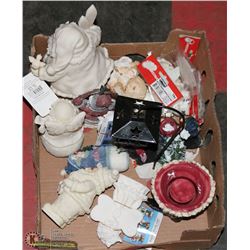 BOX OF CHRISTMAS FIGURES