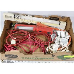 LARGE FLAT W/EXTENSION CORDS, CORD