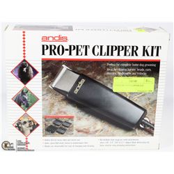 ANDIS PRO-PET CLIPPER KIT