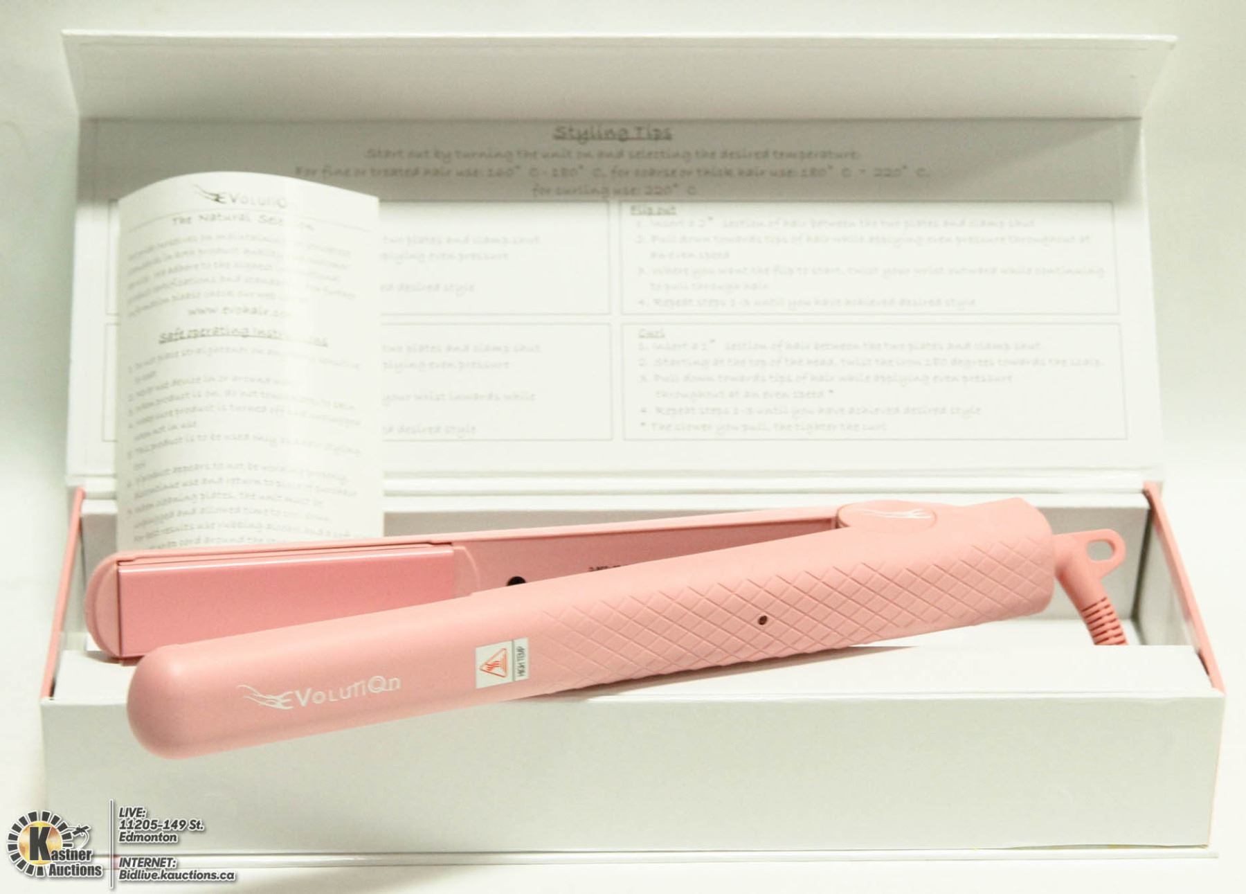 new evolution hair straightener