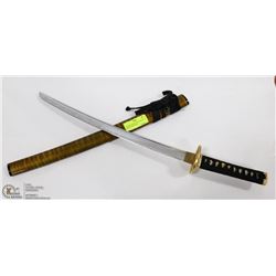 SAMURAI SWORD WITH SHEATH 18" BLADE VERY SHARP