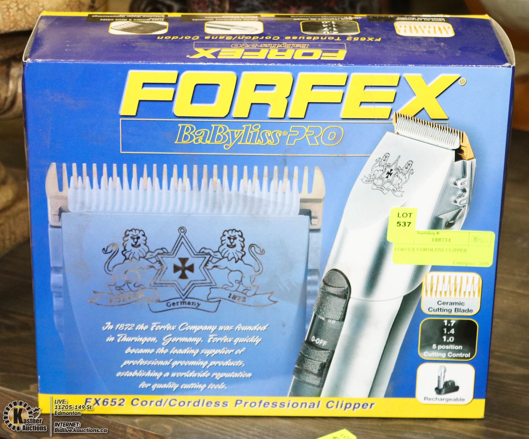 forfex cordless clippers