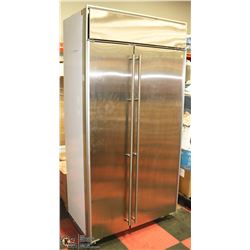 JENNAIRE ST STEEL SIDE BY SIDE RECESSED SLIDE IN