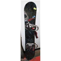 MRWFURY 159CM SNOWBOARD WITH MORROW AXIOM BINDINGS