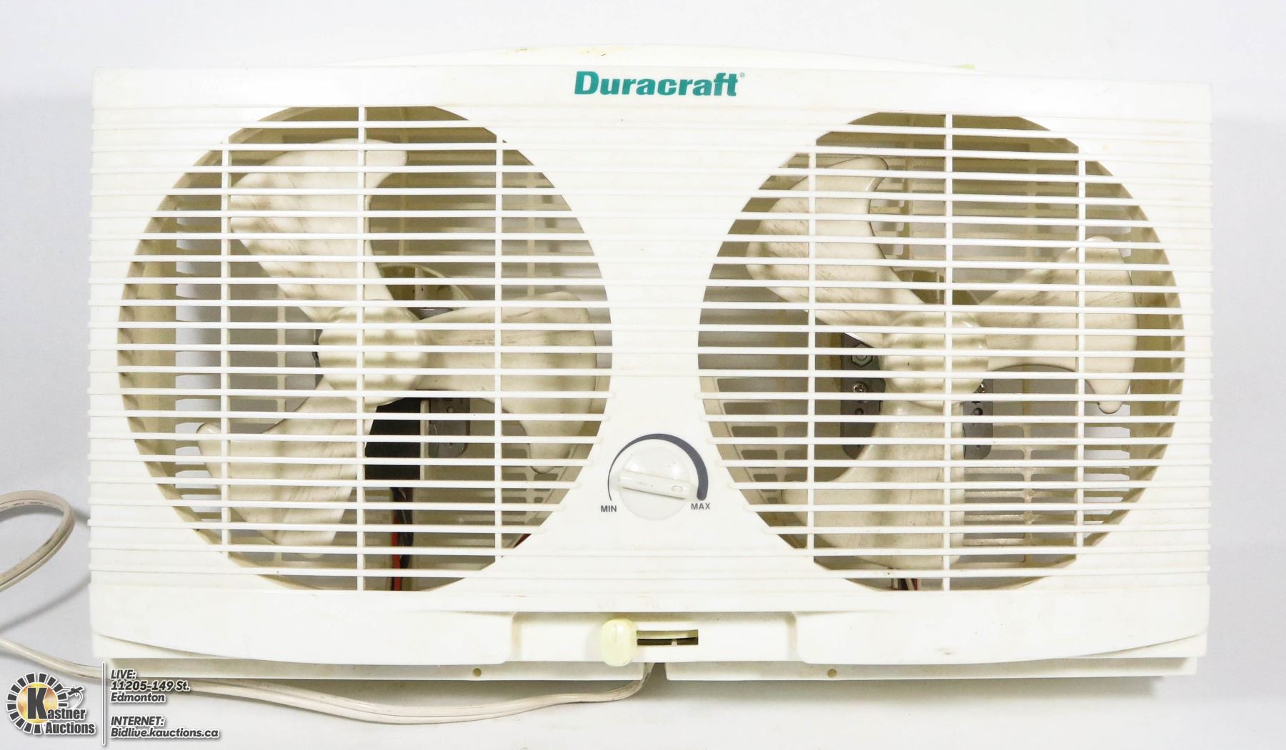 DURACRAFT DUAL WINDOW FAN