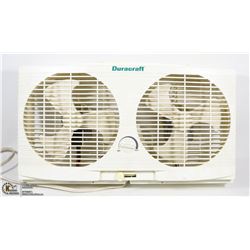 DURACRAFT DUAL WINDOW FAN