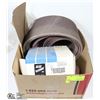 Image 1 : BOX OF ASSORTED SANDING PAPER