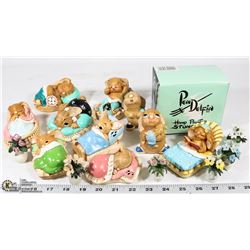 PENDELFIN COLLECTIBLE BUNNIES - SLEEPING SERIES