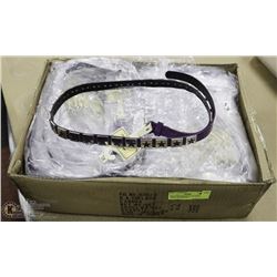 BOX W/60 NEW BELTS AS THEY COME -NO CHOICE-