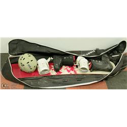 TEMPTATHON SNOWBOARD WITH BOOTS SIZE 8.5 WITH