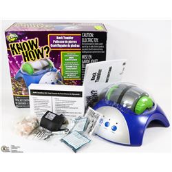 EDUSCIENCE ROCK TUMBLER WITH INSTRUCTIONS