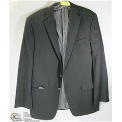 CALVIN KLEIN BLACK SUIT JACKET SIZE 42T  97% WOOL