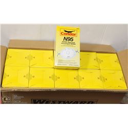 CASE OF 20 BOXES WESTWARD RESPIRATOR MASKS