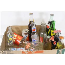 FLAT OF 15 BOTTLES AND 1 CAN