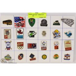 COLLECTOR PACK " VARIETY #2" LAPEL PINS