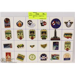 COLLECTOR PACK " VARIETY #1" LAPEL PINS