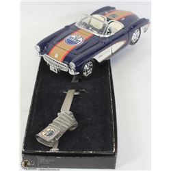 EDMONTON DIE CAST BY MAISTO AND HOCKEY GLOVE