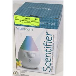 SPAROOM SCENTIFIER POWERED BY USB OR AA BATTERIES