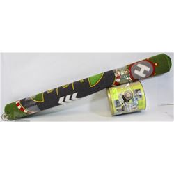 ROAD PLAY CARPET WITH TIN OF TOY CARS