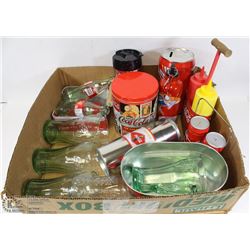 FLAT OF COKE COLLECTIBLES