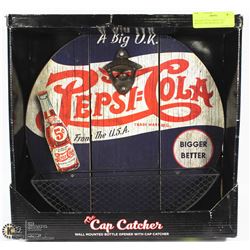 VINTAGE STYLE PEPSI COLA BOTTLE OPENER WITH CAP