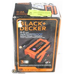 BLACK & DECKER WATERPROOF BATTERY CHARGER