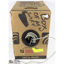 BOX OF CAD-5E RISER WIRE