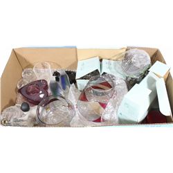 BOX W/NEW PARTYLITE VOTIVE HOLDERS &