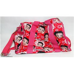 BETTY-BOOP BAG W/HAND & OVER-SHOULDER