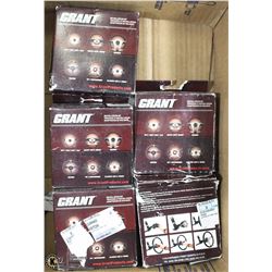 LOT OF 5 GRANT STEERING WHEEL INSTALLATION KITS