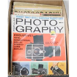 8 VINTAGE RETRO PHOTOGRAPHY MAGAZINES