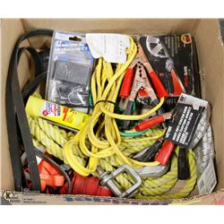 LARGE BOX OF AUTOMOTIVE ITEMS INCL.