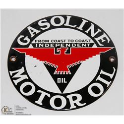 CAST COLLECTORS THUNDERBIRD MOTOR OIL PORCELAIN