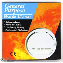 NEW SMOKE ALARM  WITH BATTERY