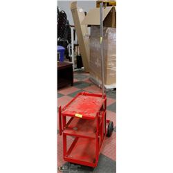 RED WELDING CART