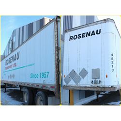 FEATURE #3 1993 ENCLOSED CARGO TRAILER 48'